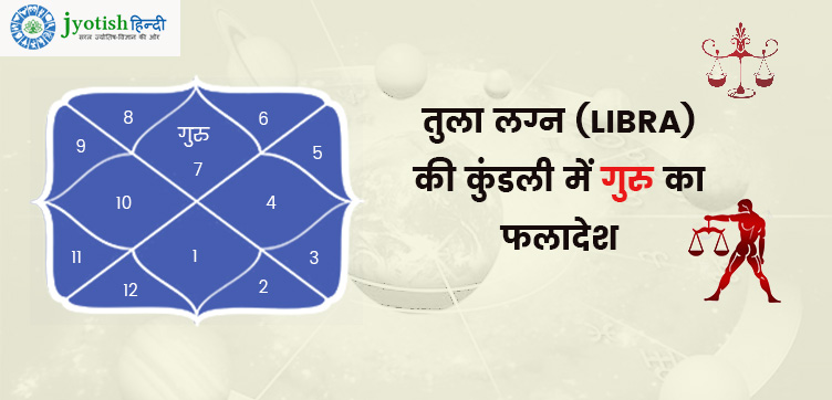 तुला लग्न की कुंडली में गुरु  – tula lagn kundali me guru (jupiter)