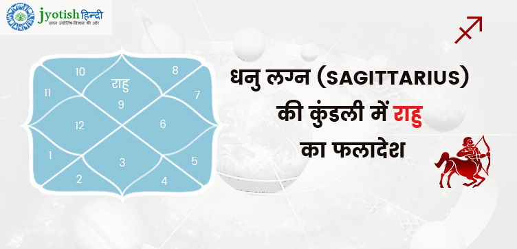 धनु लग्न की कुंडली में राहु – dhanu lagn kundali me rahu