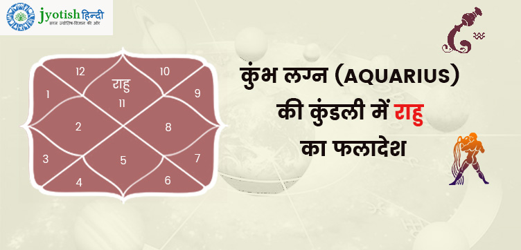 कुम्भ लग्न की कुंडली में राहु – kumbh lagn kundali me rahu